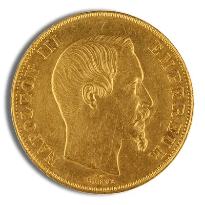 France Gold 50 Francs - Napoleon III (1855-1868) — Gold bullion from Standard Bullion