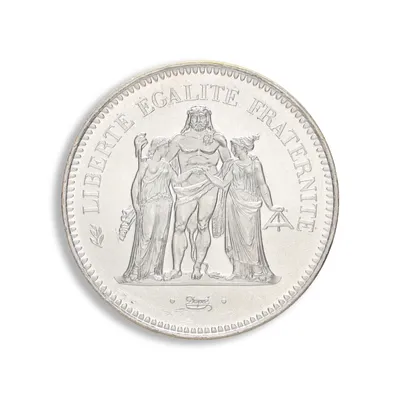 France Silver 50 Francs Hercules - 1974-1980 — Silver bullion from Standard Bullion
