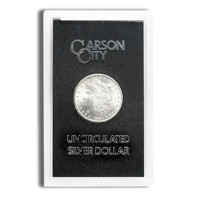 1881-CC GSA Morgan Dollar w/Box & COA — Silver bullion from Standard Bullion