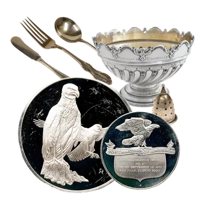 Sterling Silver - Flatware / Private Mint / Holloware (Marked .925) — Silver bullion from Standard Bullion