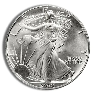 2000 Silver American Eagle - BU — Silver bullion from Standard Bullion