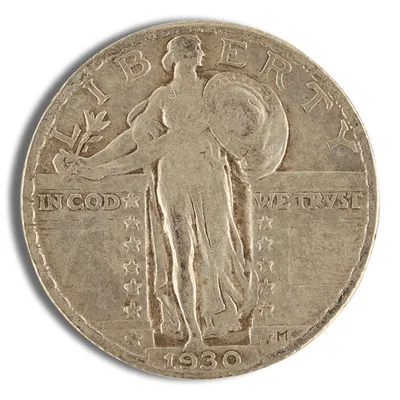 <body> FV 90% Silver Standing Liberty Quarters - XF — Silver bullion from Standard Bullion