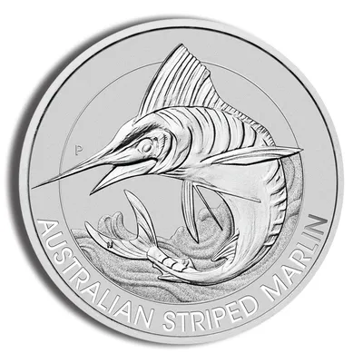 2020 1.5 oz Australian Striped Marlin Silver Coin — Silver bullion from Standard Bullion