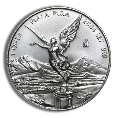 2004 1 oz Silver Mexican Libertad - BU — Silver bullion from Standard Bullion