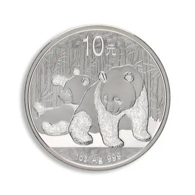 2010 Chinese Silver Panda - 1 oz — Silver bullion from Standard Bullion