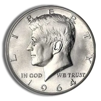 <body> FV 90% Silver 1964 Kennedy Half Dollars — Silver bullion from Standard Bullion