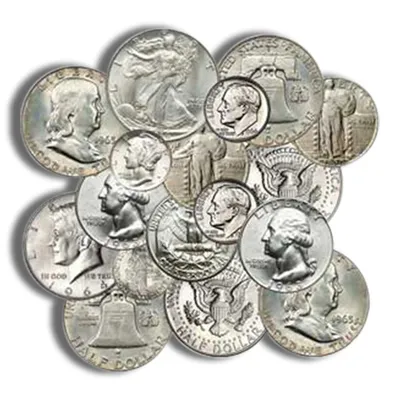 90% Proof Modern Silver Coin Various Denominations — Silver bullion from Standard Bullion
