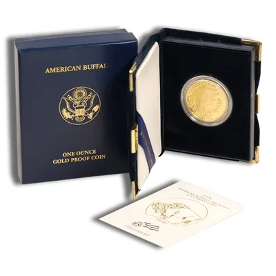 2006-W 1 oz Proof Gold Buffalo (w/Box & COA) — Gold bullion from Standard Bullion