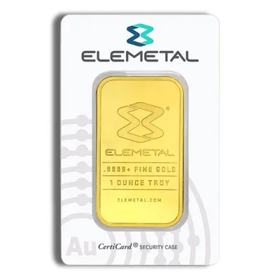 1 oz Gold Bar - Elemetal/OPM/Republic/APMEX/eBay — Gold bullion from Standard Bullion