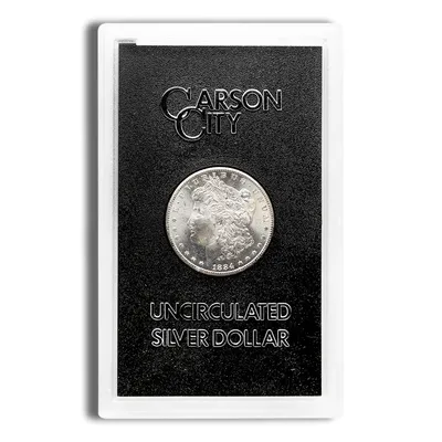 1884-CC GSA Morgan Dollar w/Box & COA — Silver bullion from Standard Bullion