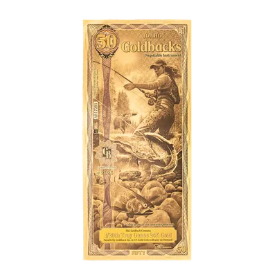 Idaho 50 Goldback — Gold bullion from Standard Bullion
