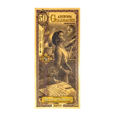 Arizona 50 Goldback — Gold bullion from Standard Bullion