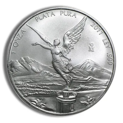 2011 1 oz Silver Mexican Libertad - BU — Silver bullion from Standard Bullion