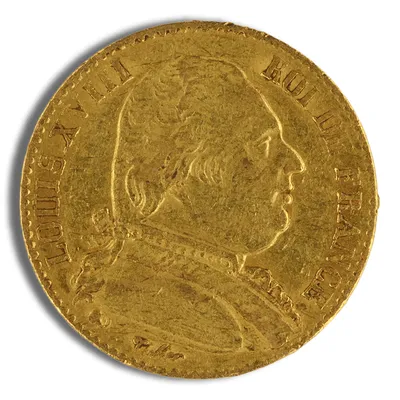 France Gold 20 Francs - Louis XVIII (1814-1815) — Gold bullion from Standard Bullion
