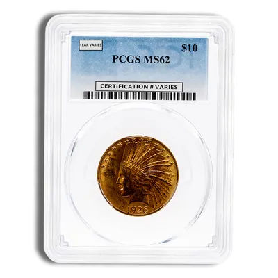 <body>0 Gold Indian Eagle - PCGS MS62 — Gold bullion from Standard Bullion