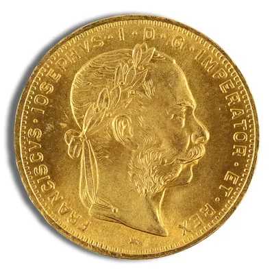 Austria 8 Florin / 20 Franc Gold Coin — Gold bullion from Standard Bullion
