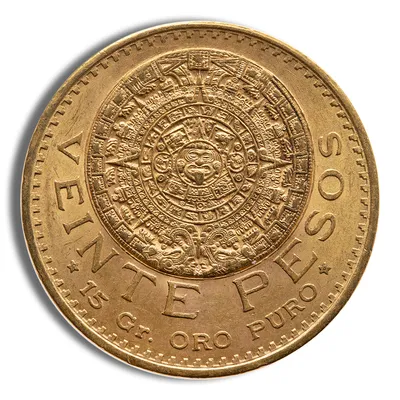 1918 Mexico Gold 20 Peso - BU — Gold bullion from Standard Bullion