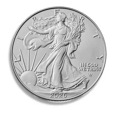 2026 Silver American Eagle - BU — Silver bullion from Standard Bullion