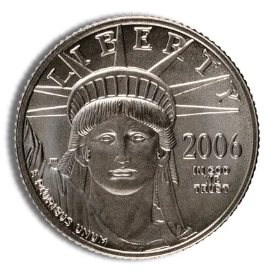 2006-W 1/10 oz Burnished Platinum Eagle <body>0 (Cap Only) — Platinum bullion from Standard Bullion