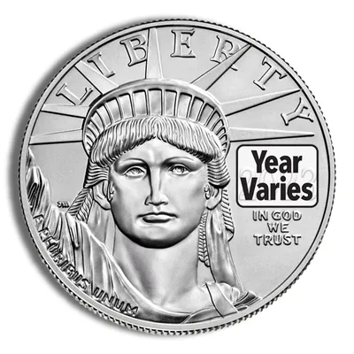1 oz Platinum Eagle - BU (Date Varies) — Platinum bullion from Standard Bullion