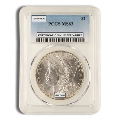 Pre-1921 Morgan Dollar - PCGS MS63 — Silver bullion from Standard Bullion