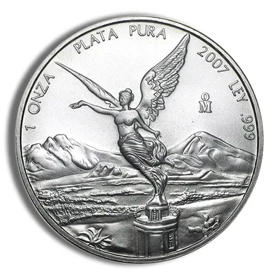 2007 1 oz Silver Mexican Libertad - BU — Silver bullion from Standard Bullion