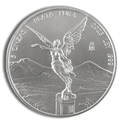 2023 5 oz Silver Mexican Libertad - BU — Silver bullion from Standard Bullion