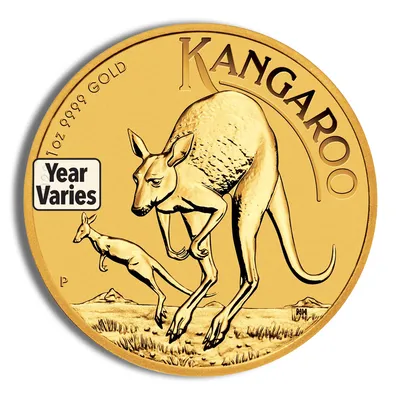 1 oz Australian Kangaroo Gold Coin (Year Varies) — Gold bullion from Standard Bullion