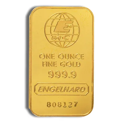 1 oz Gold Bar - Engelhard — Gold bullion from Standard Bullion