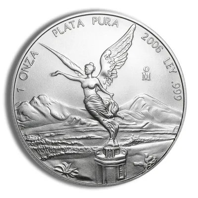 2006 1 oz Silver Mexican Libertad - BU — Silver bullion from Standard Bullion