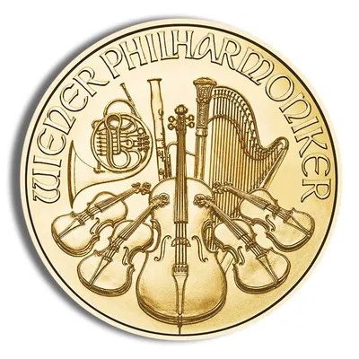 1/10 oz Austrian Philharmonic Gold Coin (Year Varies) — Gold bullion from Standard Bullion