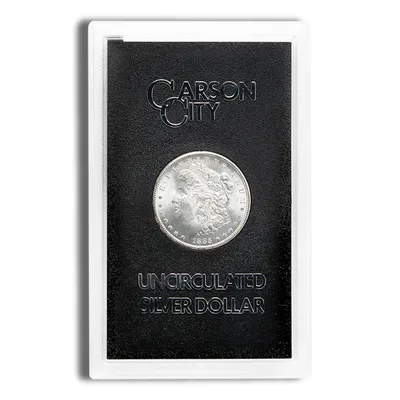 1885-CC GSA Morgan Dollar w/Box & COA — Silver bullion from Standard Bullion