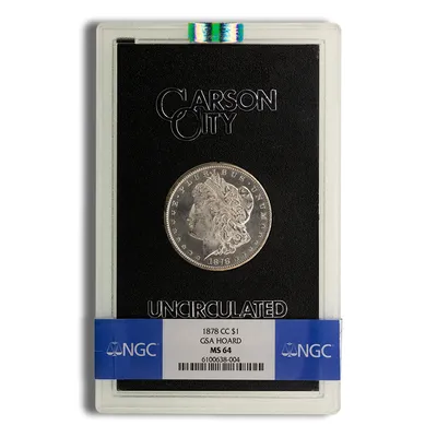 1878-CC GSA Morgan Dollar - NGC MS64 — Silver bullion from Standard Bullion