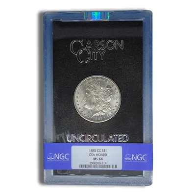 1885-CC GSA Morgan Dollar - NGC MS64 — Silver bullion from Standard Bullion