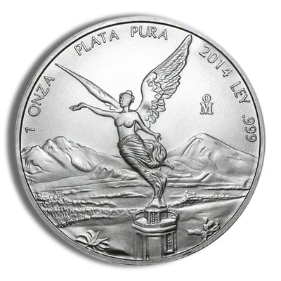 2014 1 oz Silver Mexican Libertad - BU — Silver bullion from Standard Bullion