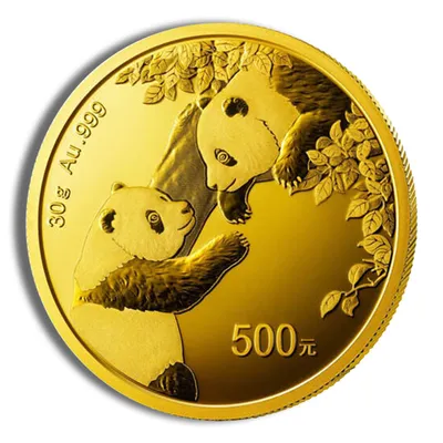 30 gram China Gold Panda - BU - Unsealed (Year Varies) — Gold bullion from Standard Bullion