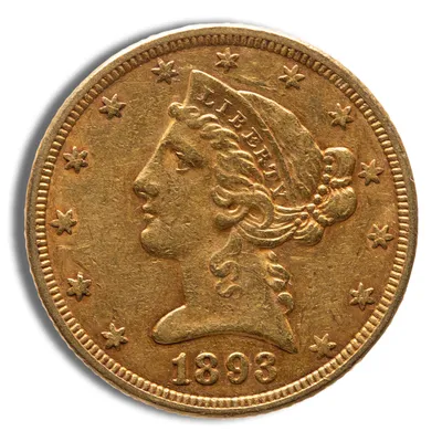 $5 Gold Liberty Half Eagle - XF — Gold bullion from Standard Bullion