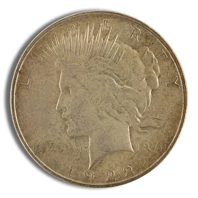 Peace Silver Dollar - F+ — Silver bullion from Standard Bullion