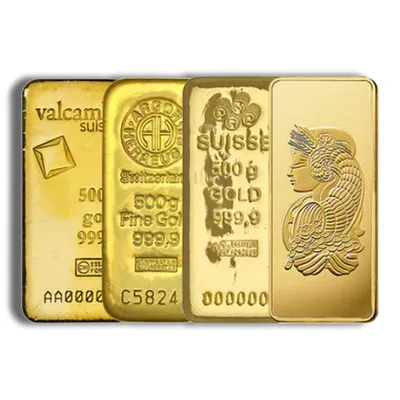 500 gram Gold Bar - Brand Varies — Gold bullion from Standard Bullion