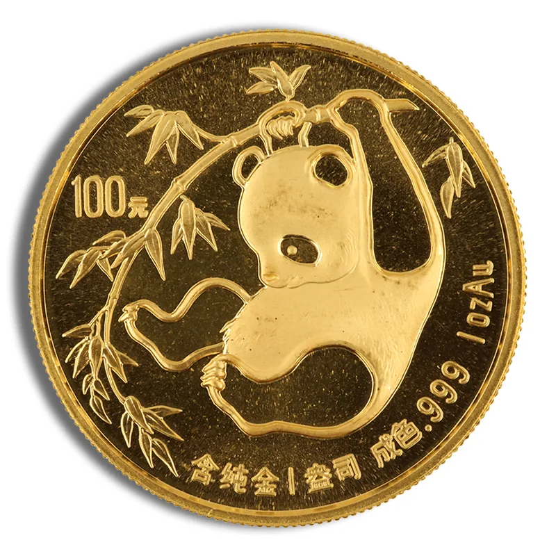 1 oz China Gold Panda - BU - Unsealed (Year Varies) — Gold bullion from Standard Bullion