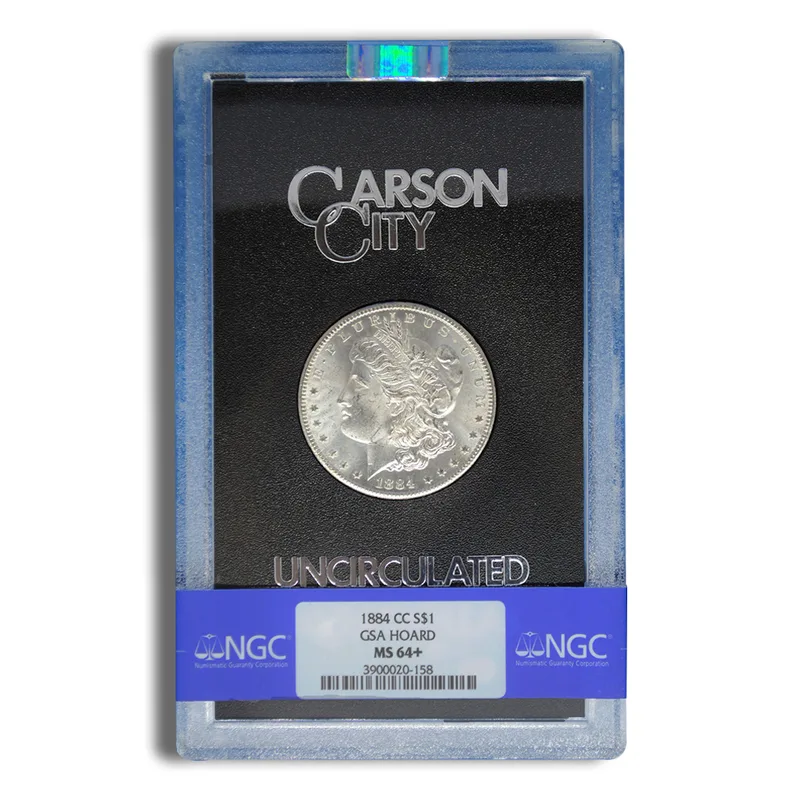 1884-CC GSA Morgan Dollar - NGC MS64+ — Silver bullion from Standard Bullion