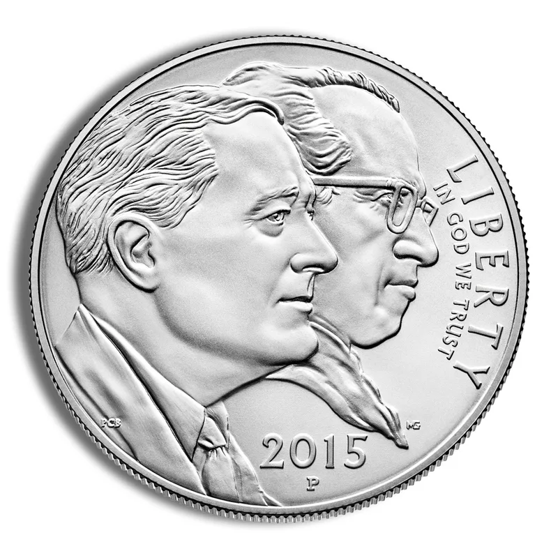 2015-P <body> March of Dimes Silver Commem - BU — Silver bullion from Standard Bullion