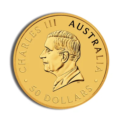 1/2 oz Australian Kangaroo/Nugget Gold Coin (Year Varies) — packaging view