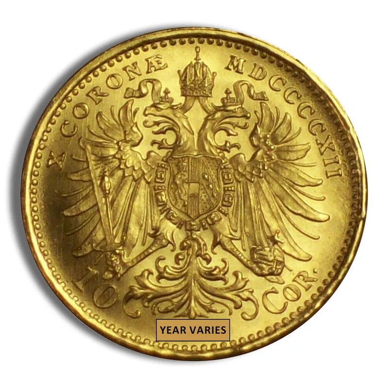Austria 10 Corona Gold Coin — Gold bullion from Standard Bullion