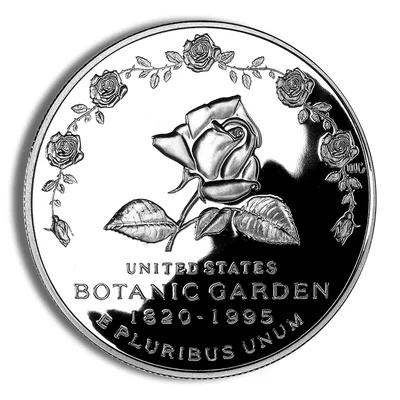 1997-P <body> Botanic Garden Silver Commem - Proof — reverse view