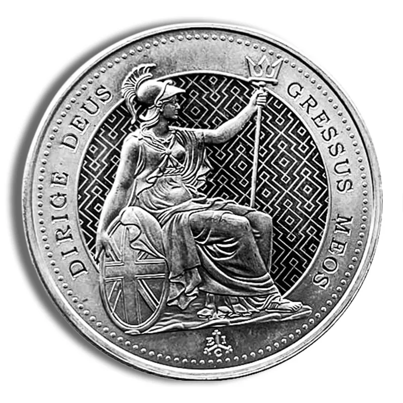 2021 1.25 oz St. Helena Seated Britannia Silver Coin — Silver bullion from Standard Bullion