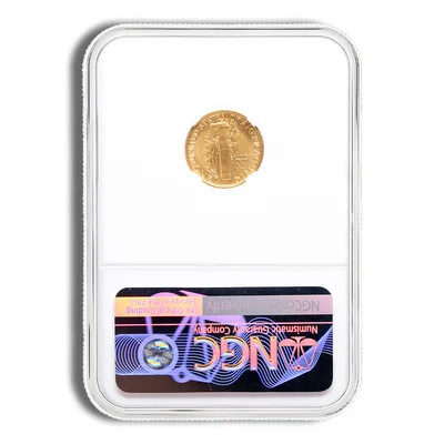 2016-W 1/10 oz Gold Mercury Dime Centennial Coin NGC SP70 — reverse view