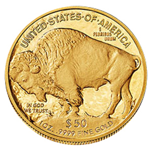 Impaired Gold Buffalo — reverse view