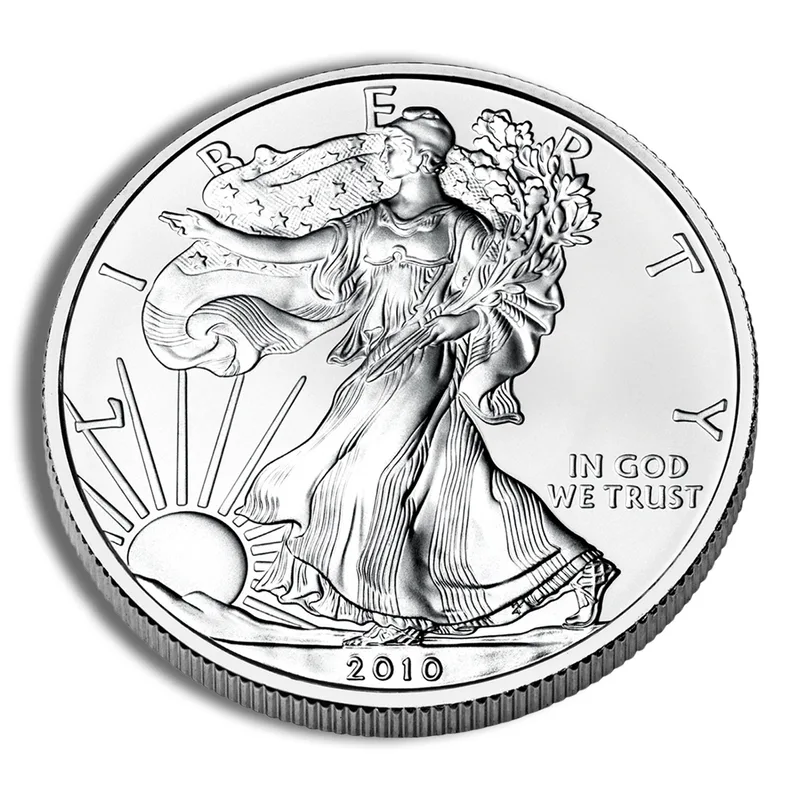 2010 Silver American Eagle - BU — Silver bullion from Standard Bullion