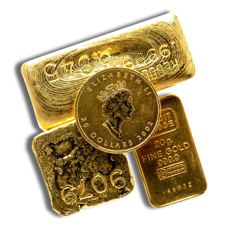 1 oz of Miscellaneous Gold - .999+ Pure — Gold bullion from Standard Bullion